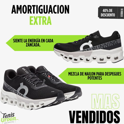 ON CLOUDMONSTER + OBSEQUIO UN PAR DE MEDIAS NIKE®