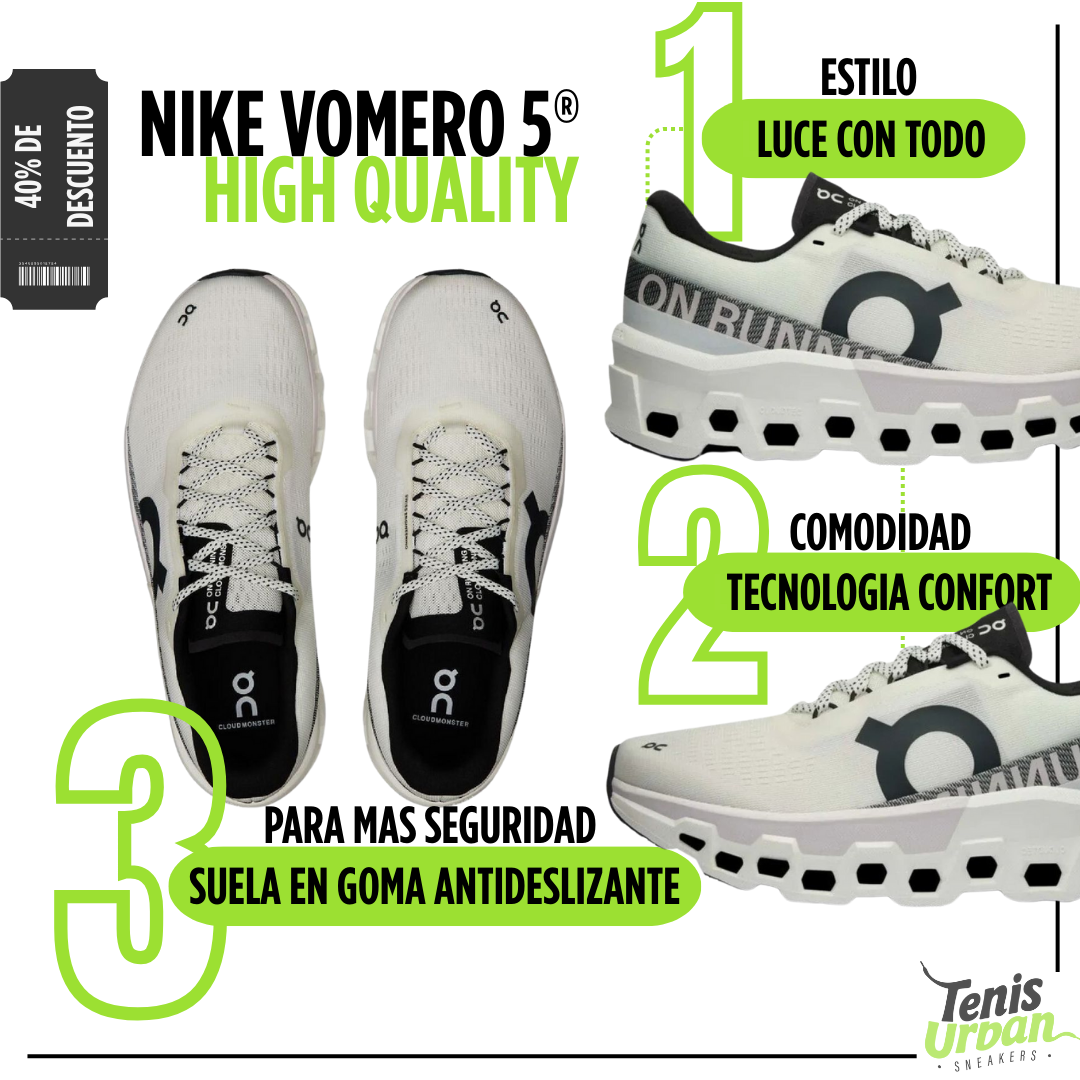 ON CLOUDMONSTER + OBSEQUIO UN PAR DE MEDIAS NIKE®