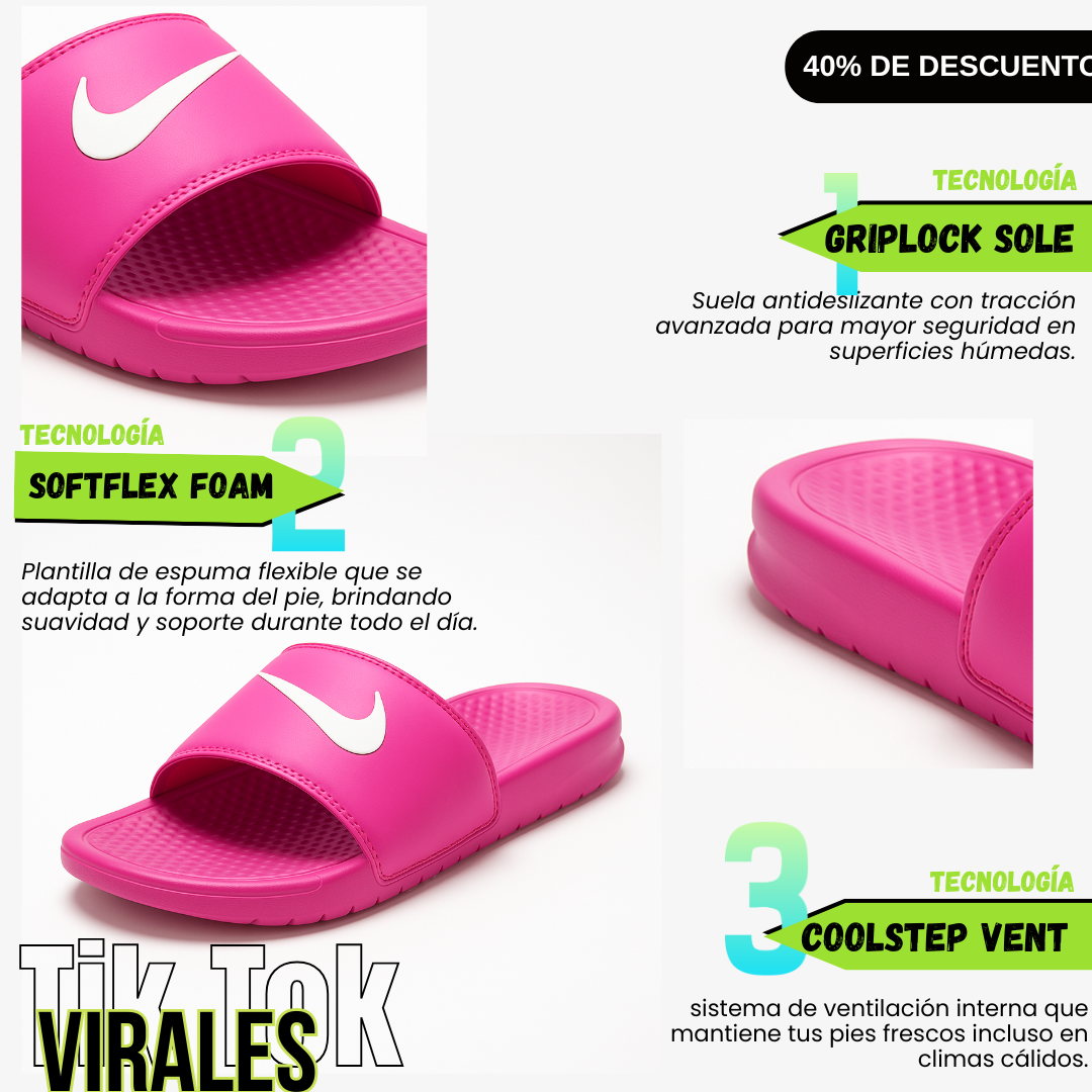 🌊 2X1  OFERTA LIMITADA SANDALIAS NIKE AQUA